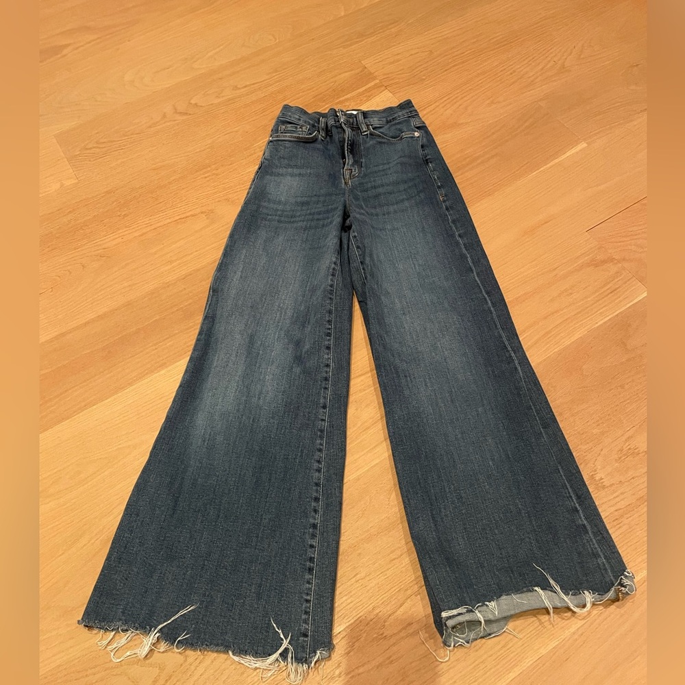 Frame Le Palazzo High Waist Wide Leg Size 25